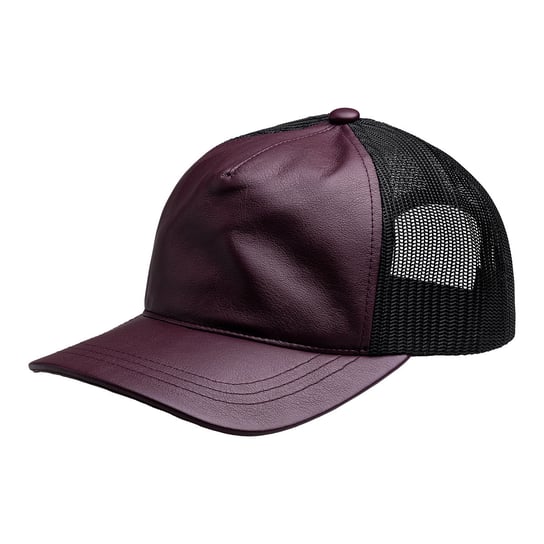 czapka LEATHER TRUCKER Inna marka