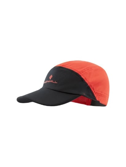 Czapka sportowa Ronhill Air-Lite Split Cap | BLACK/FLAME S/M RONHILL