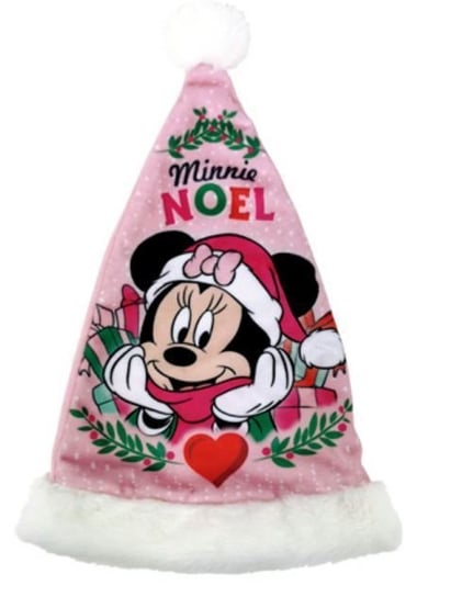 Czapka świąteczna MYSZKA MINNIE 37cm Arditex