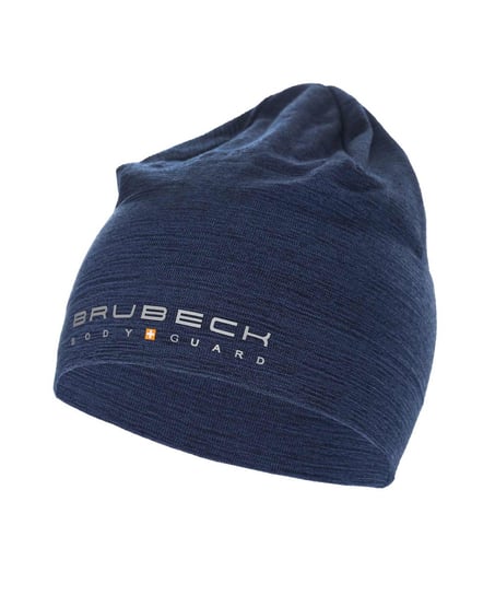 Czapka termoaktywna BRUBECK Active Wool S/M granatowa HM10180 BRUBECK