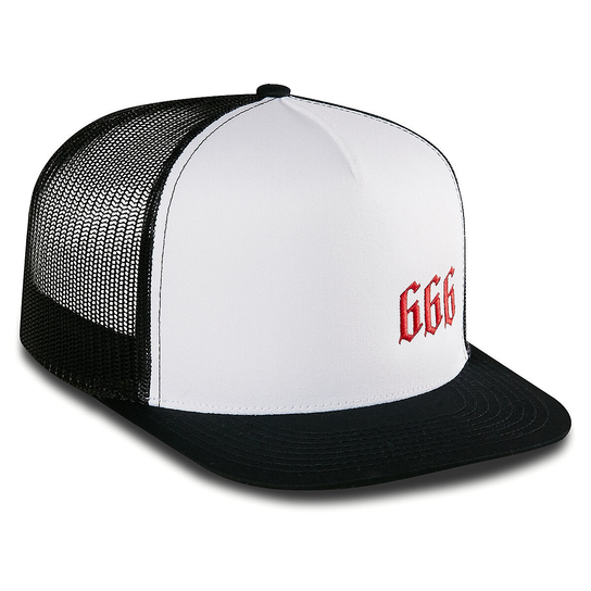 czapka trucker 666 RED Inna marka