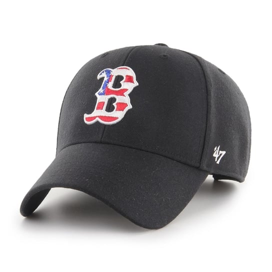 Czapka z daszkiem 47 Brand MLB Boston Red Sox Flag - B-FLAGM02WBV-BK 47 Brand