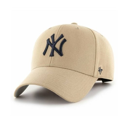 Czapka z daszkiem 47 Brand MLB New York Yankees MVP beżowa - B-MVP17WBV-KHA 47 Brand