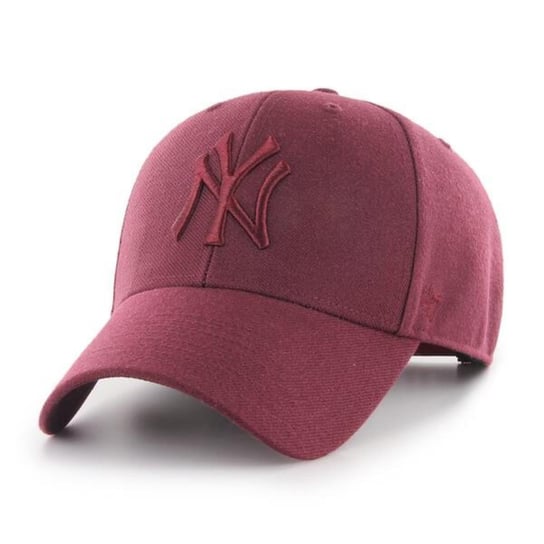 Czapka z daszkiem 47 Brand MLB NY Yankees bordowa - B-MVPSP17WBP-KMA 47 Brand