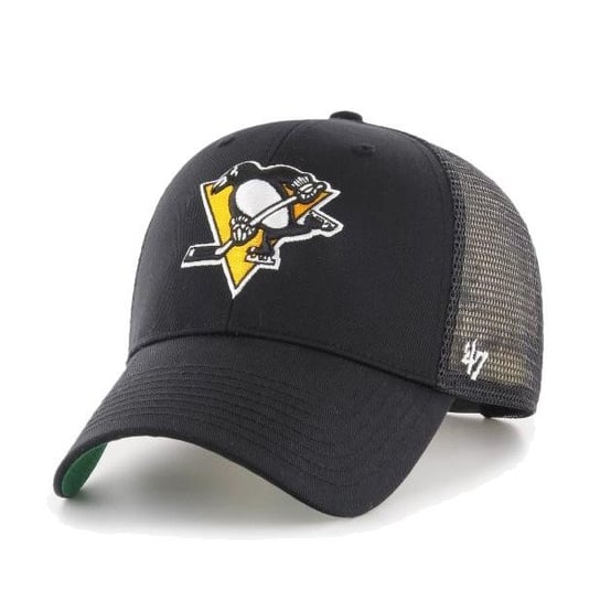 Czapka z daszkiem 47 Brand NHL Pittsburgh Penguins Branson Trucker czarna - H-BRANS15CTP-BKB 47 Brand