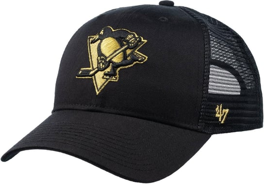 Czapka z daszkiem 47 Brand NHL Pittsburgh Penguins Trucker czarna 47 Brand