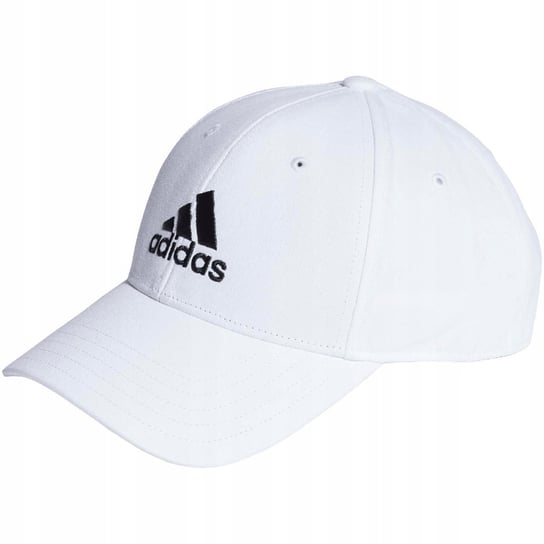 Czapka z daszkiem adidas Cotton Twill Baseball biała IB3243 Dorośli M/L Adidas