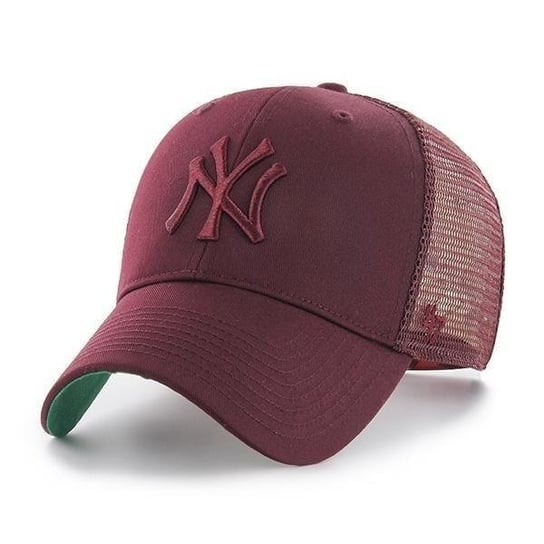 Czapka z daszkiem bejsbolowa 47 Brand NY Yankees Branson Trucker bordo 47 Brand