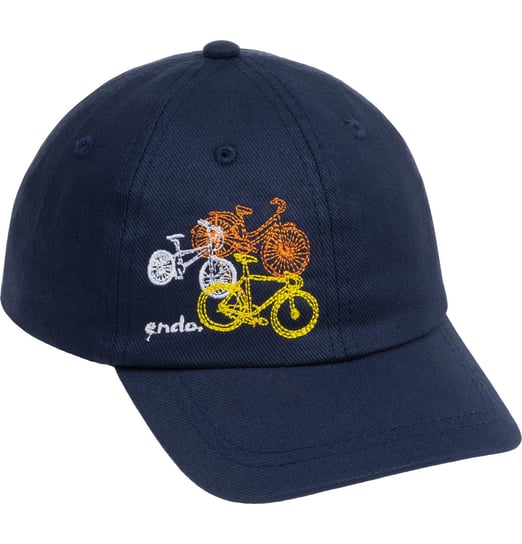 Czapka z daszkiem dla chłopca chłopięca na lato z rowerami 48-50 Endo Endo