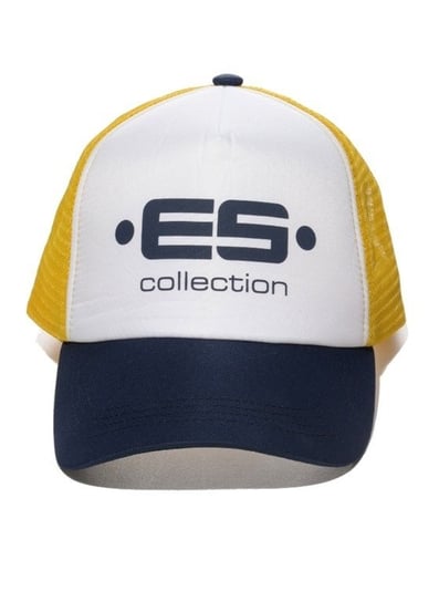 Czapka z daszkiem Dżokejka Jokejka | Print Logo Baseball Cap CAP003 Navy | ES Collection-uniwersalny ES COLLECTION