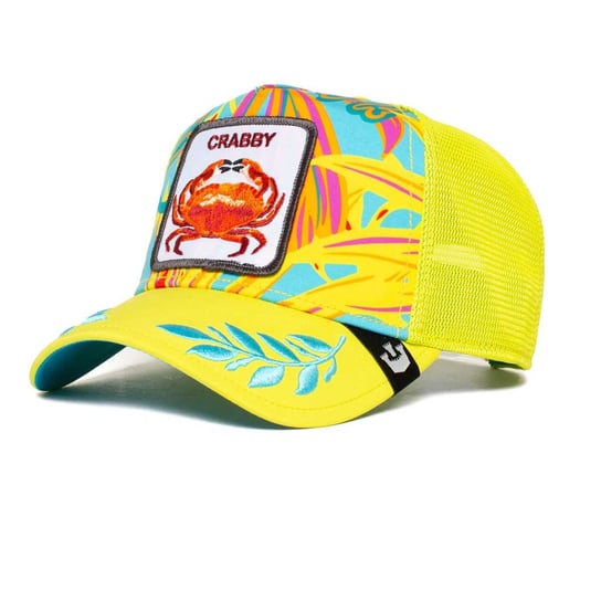 Czapka z daszkiem Goorin Bros Totally Clawsome Crabby Neon Yellow Trucker - 101-0586-YELLOW Goorin Bros.