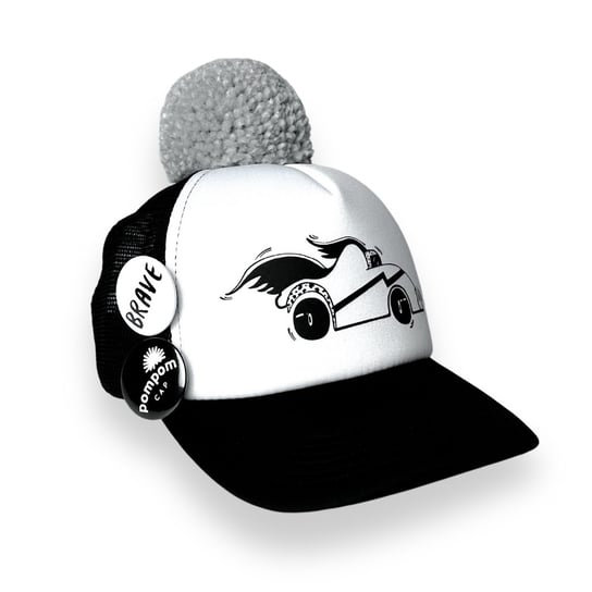 Czapka z daszkiem i pomponem Auto Pom Pom Cap