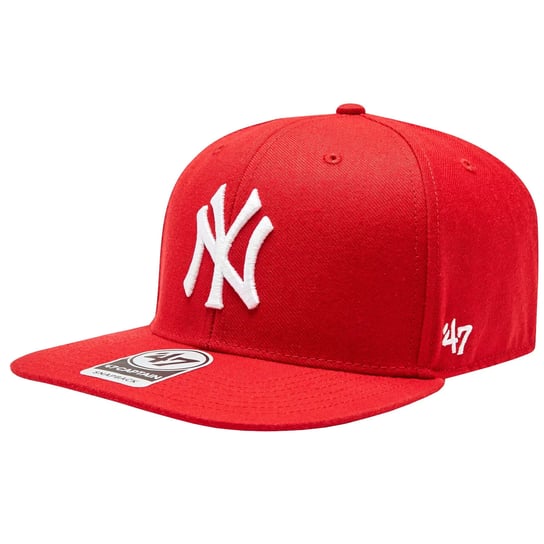 czapka z daszkiem męska 47 Brand MLB New York Yankees No Shot Cap B-NSHOT17WBP-RD Inna marka