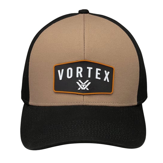 Czapka z daszkiem męska Vortex GO Big Patch czarno-brązowa VORTEX