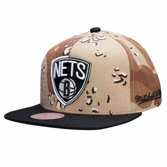 Czapka z daszkiem Mitchell & Ness NBA Choco Camo HWC Brooklyn Nets Mitchell & Ness