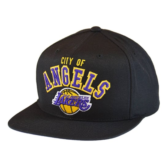 Czapka z daszkiem Mitchell & Ness NBA Los Angeles Lakers ZZ czarna Snapback Mitchell & Ness