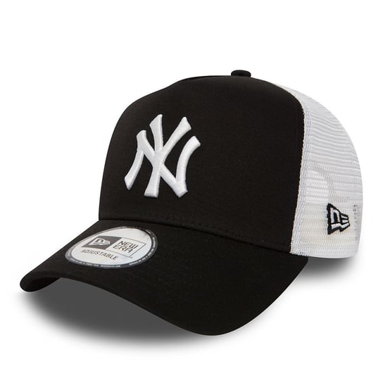 Czapka z daszkiem New Era MLB New York Yankees Clean A Frame Trucker czarna - 11588491 New Era