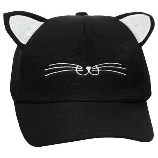 Czapka Z Daszkiem, Purrrfect Love, Kot Z Uszami, Czarny, 1 Sztuka Empik