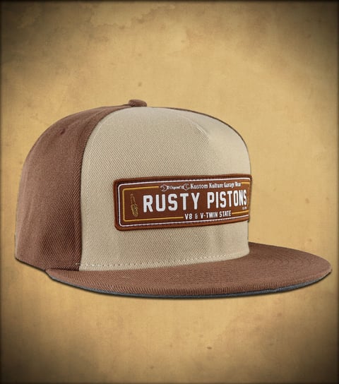 Czapka z daszkiem Rusty Piston Plate Rusty Pistons