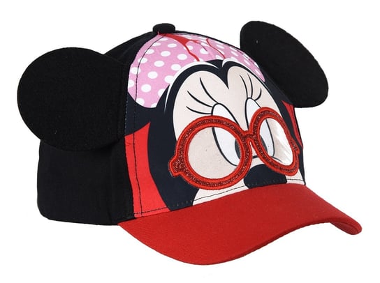 Czapka z daszkiem uszy Myszka Minnie Disney dla dziewczynki  rozmiar 52 cm Myszka Minnie
