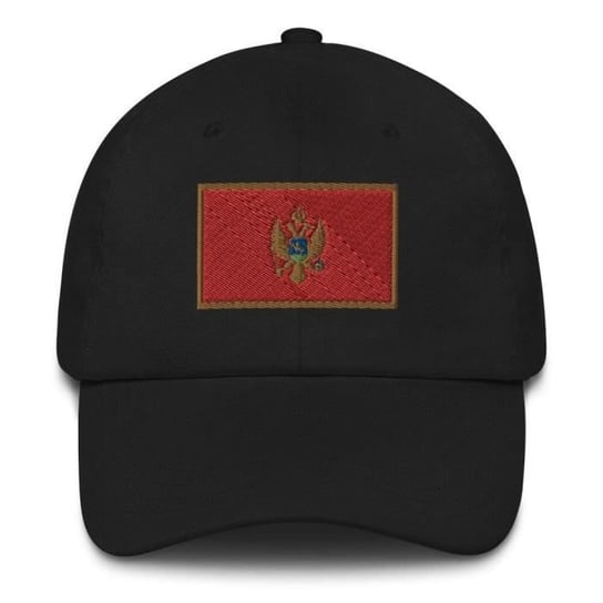 Czapka z flagą Czarnogóry, czarna Inny producent (majster PL)