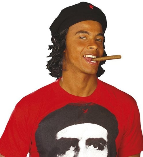 Czapka z peruką Che Guevara, rozmiar uniwersalny Widmann
