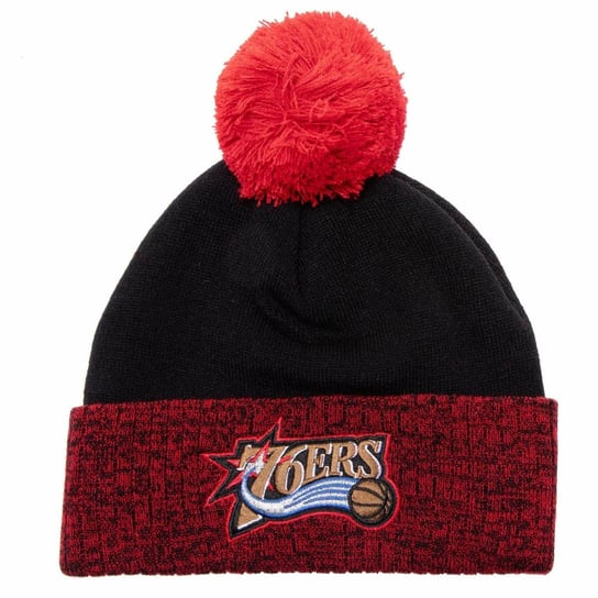 Czapka zimowa Mitchell & Ness NBA Two Tone Beanie HWC Philadelphia 76ers Mitchell & Ness