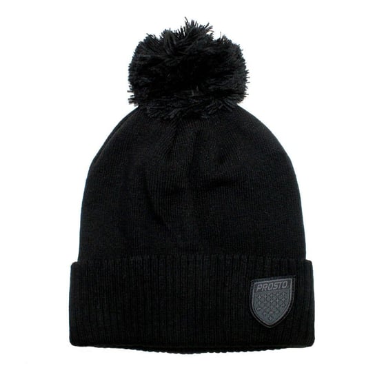 Czapka zimowa Prosto Winter unisex ciepła Czarna KL242MACC7033 PROSTO