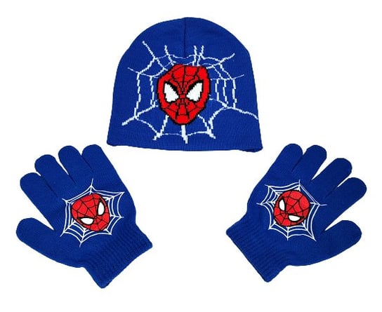 Czapka Zimowa + Rękawiczki Spider-Man Marvel Inna marka