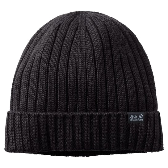 Czapka Zimowa Stormlock Rip Knit Cap Black One Size Jack Wolfskin