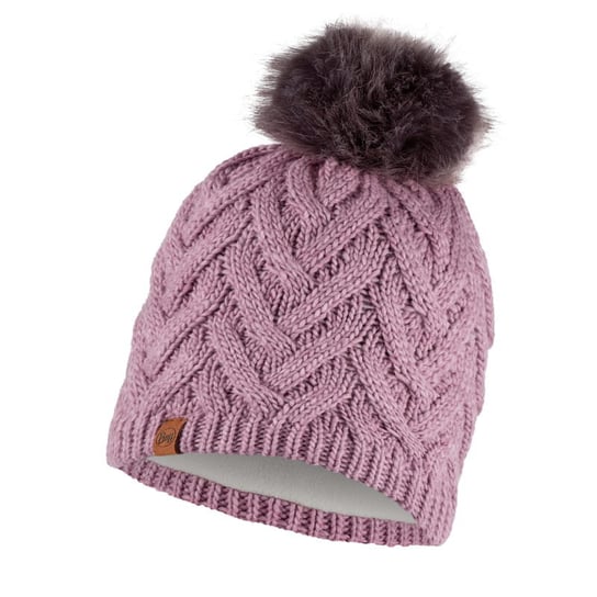 Czapka zimowa z pomponem Buff Knitted & Fleece Band Hat Caryn Rosé Inna marka