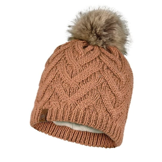 Czapka zimowa z pomponem Buff Knitted & Fleece Band Hat Caryn Rosewood Inna marka