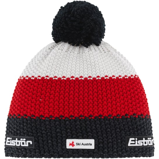 Czapka zimowa  z wełną merino Eisbar Star Pompon MÜ SKA 941 Eisbar