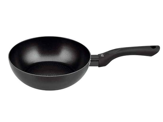 CZARNA ALUMINIOWA PATELNIA WOK NIEPRZYWIERAJĄCA ŚR. 20CM ELO ELO