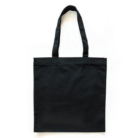 Czarna bawełniana torba na zakupy o wymiarach 37,5 x 42 cm Inna marka