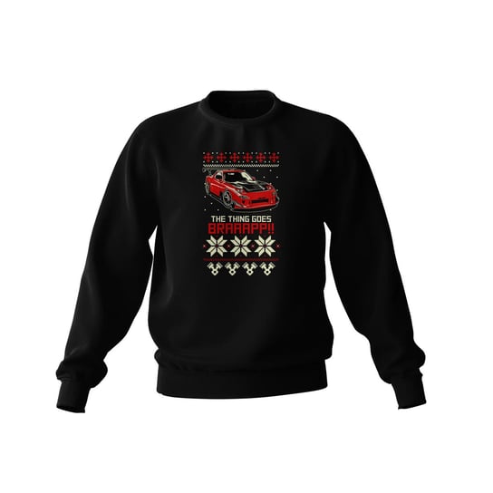 Czarna bluza Mazda RX7 Ugly Christmas Sweater -XL ProducentTymczasowy