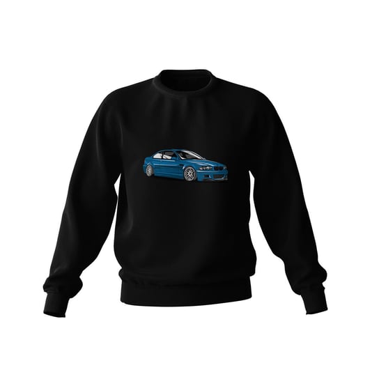 Czarna bluza niebieskie BMW M3 E46-XL ProducentTymczasowy