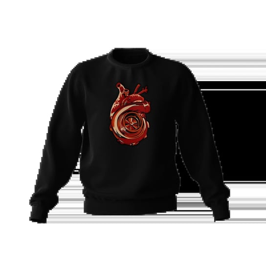 Czarna bluza TURBO HEARTS-M ProducentTymczasowy