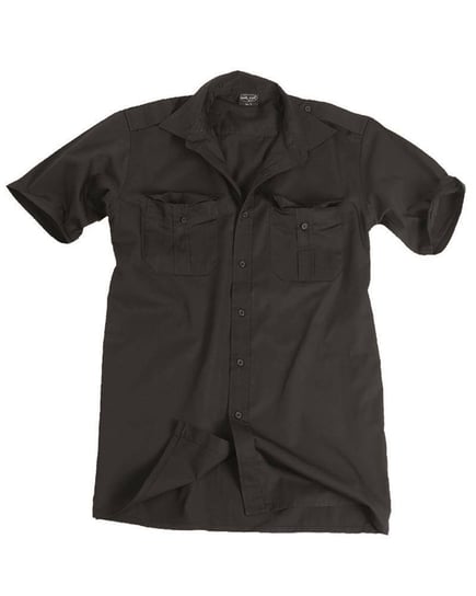 Czarna koszula z krótkim rękawem Mil-Tec