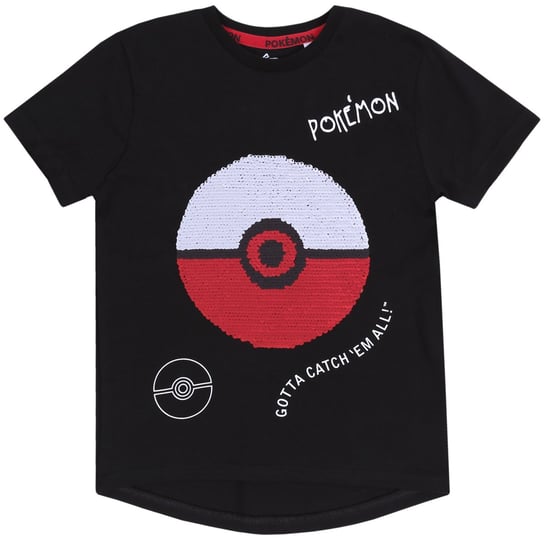 Czarna koszulka, t-shirt pokeball POKEMON 4-5 lat 110 cm Pokémon