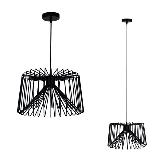 Czarna lampa minimalistyczna 61-201 Sofer