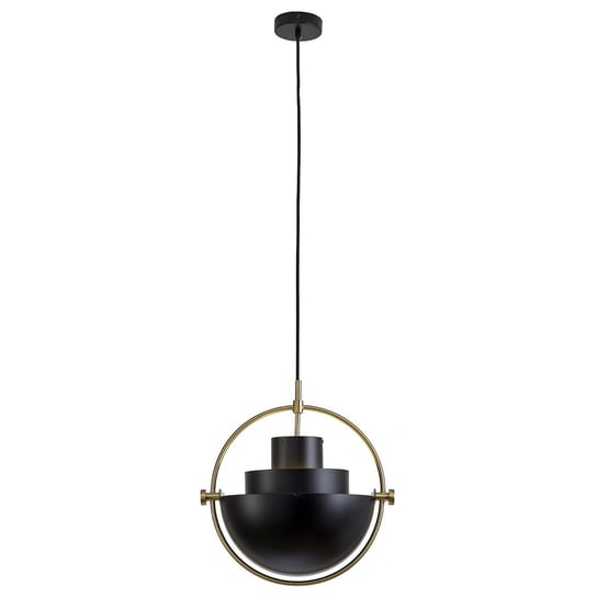Czarna lampa wisząca MOBILE ST-8881 ruchomy zwis do przedpokoju Step Into Design