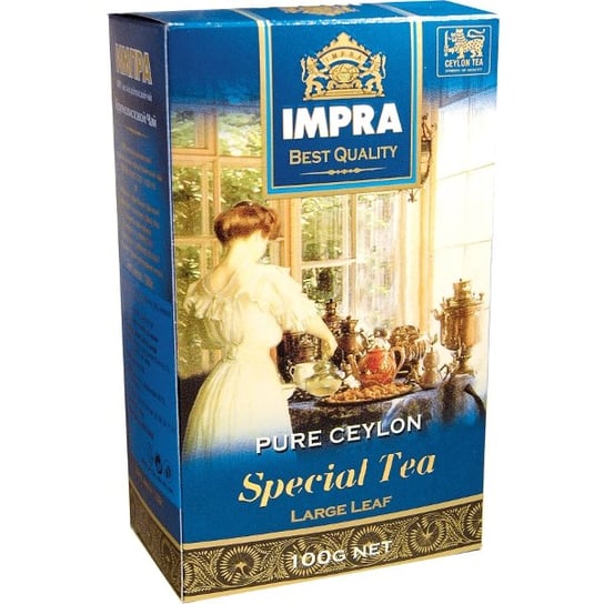 Czarna, liściasta herbata cejlońska IMPRA Pure ceylon, 100 g Impra
