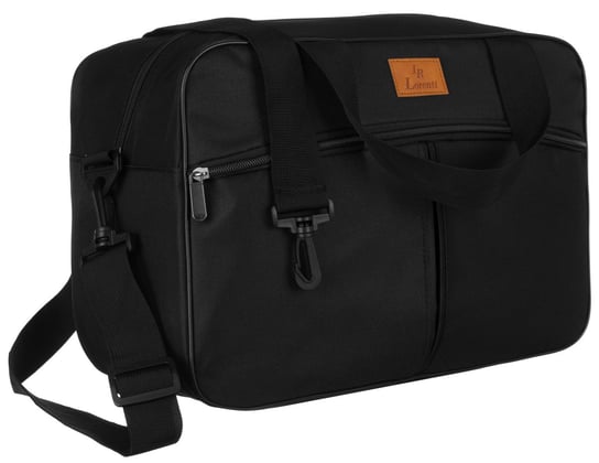 Czarna torba podróżna 20 litrów bagaż podręczny — Lorenti Inna marka