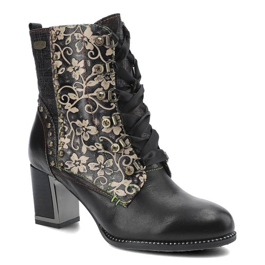 Czarne Botki Laura Vita Damskie Eleganckie Buty - Inna Marka | Moda ...