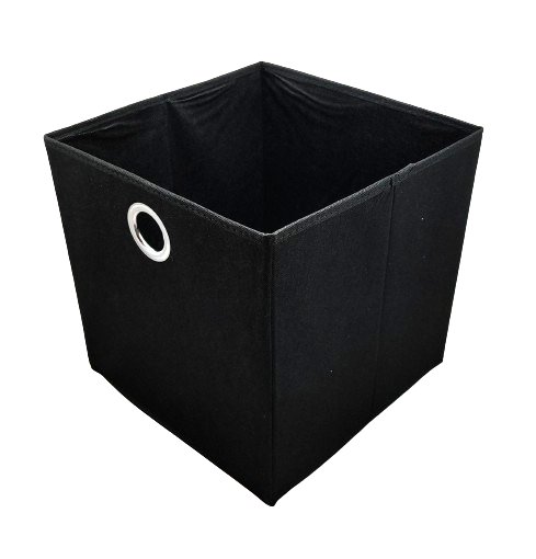 Czarne pudełko do przechowywania. 31x31x31 cm ZDTRADING