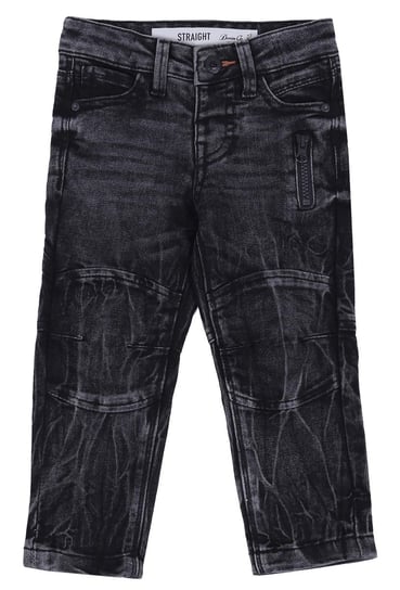 Czarne spodnie jeansowe Denim Co 3-4 lat 104 cm sarcia.eu