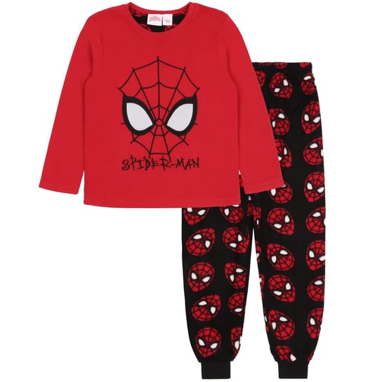 Czarno-czerwona, polarowa piżama SPIDER-MAN Marvel Marvel