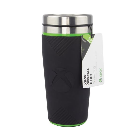 Czarno-zielony kubek podróżny - Xbox , 450 ml Paladone
