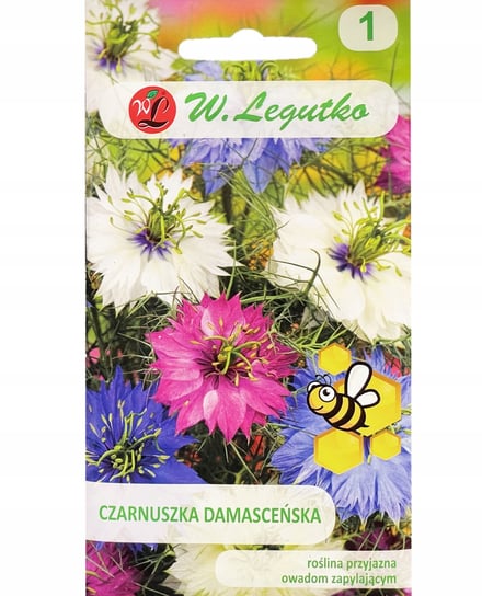 Czarnuszka damasceńska mieszanka nasiona roślin ozdobnych  p. pl230/12/210/181a W.LEGUTKO